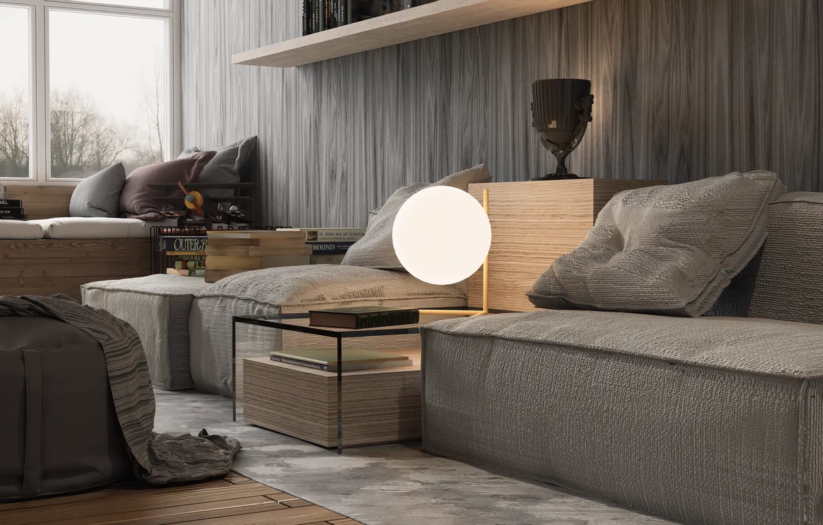 Well-styled interior showing cohesive design with layered elements