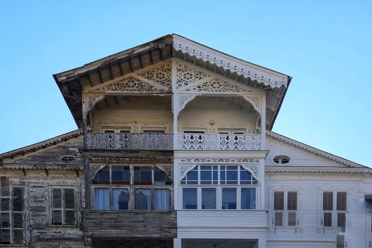 Period home interior with original architectural details and contemporary renovation