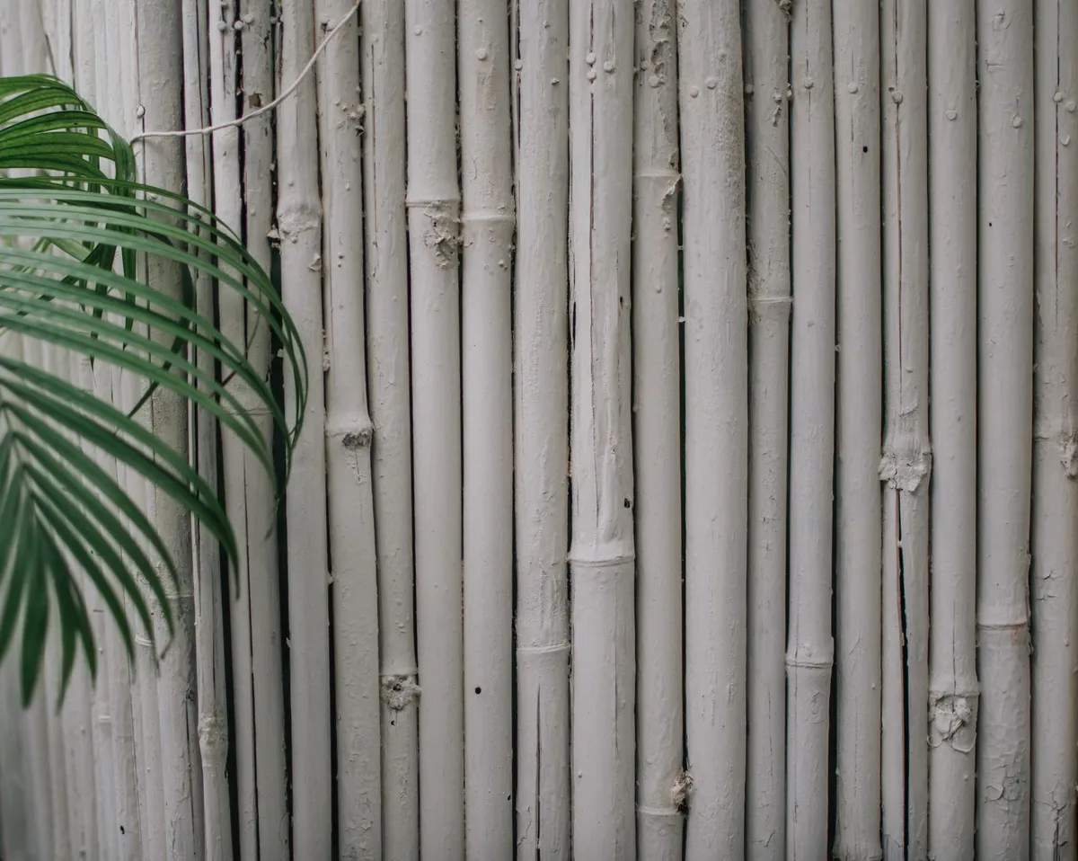 Sustainable interior with natural materials, plants, and eco-friendly design